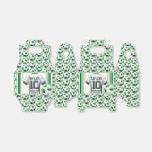 グリーンサッカースポーツボーイジャージー子供の誕生日パーティー フェイバーボックス (折り畳みなし)