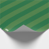 グリーンサッカーフィールドスポーツチーム ラッピングペーパー (角)