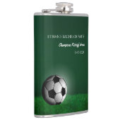 グリーンサッカー誕生日/バチュラーパーティ フラスク (右)