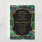 グリーンサファリゲートSweet sixteen 招待状 (正面)