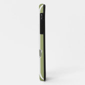 グリーンサファリストライプーとヒョウ Case-Mate iPhoneケース (裏面/左)