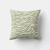 グリーンサファリゼブラ クッション (裏面)
