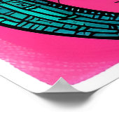 グリーンサボテン – アートプリント ポスター (角)