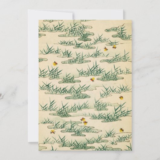 グリーンサマーホタル 招待状 (正面)