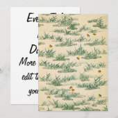 グリーンサマーホタル 招待状 (正面/裏面)