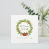 グリーンサラダ 招待状 (スタンド正面)