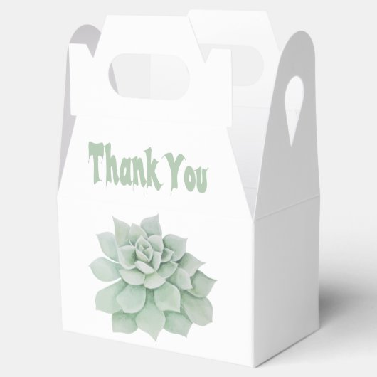 グリーンサンキューサボテンパーティー結婚ズ フェイバーボックス (オープン)