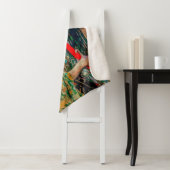 グリーンサングラスの女性 シェルパブランケット (インサイチュ)