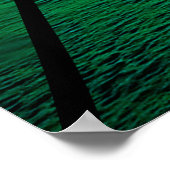 グリーンサンセット海名勝 ポスター (角)