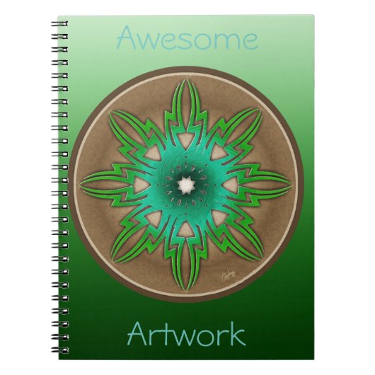 グリーンサン ノートブック (正面)