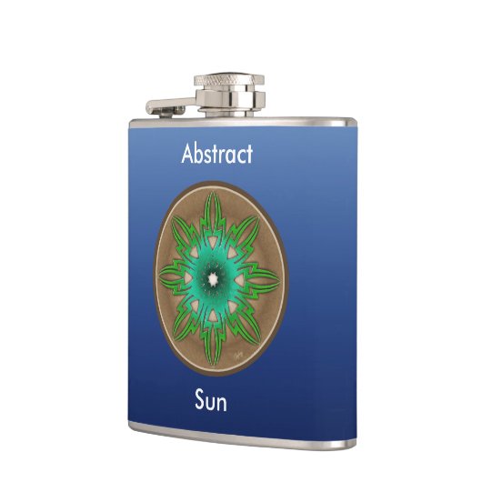 グリーンサン フラスク (左)