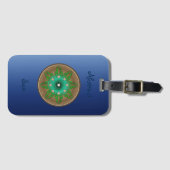 グリーンサン ラゲッジタグ (正面横)