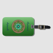 グリーンサン ラゲッジタグ (正面横)