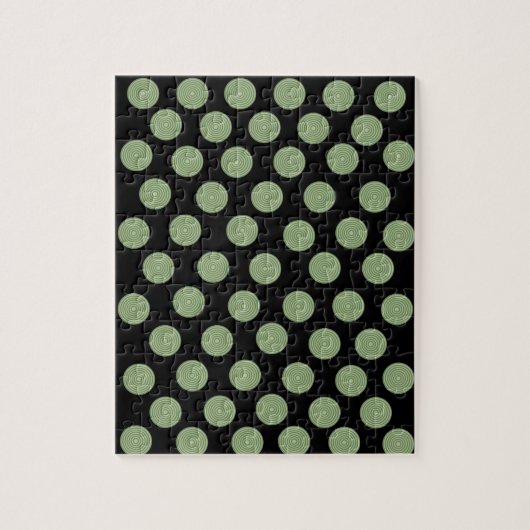 グリーンサークルジグソーパズル ジグソーパズル (縦)