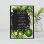 グリーンザクロック12新年のパーティー 招待状 (スタンド正面)