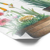 グリーンザシティバーチカルガーデンコンクリートウォールアート フォトプリント            (角)