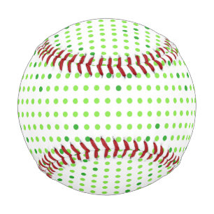 グリーンシェブロンドットベースボール 野球ボール