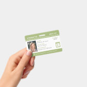 グリーンシェブロンホームスクール学生証バッジ バッジ (手持ち)