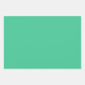 グリーンシェブロン ラッピングペーパーシート (正面3)