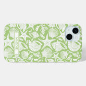 グリーンシェルのカスタムデザイン Case-Mate iPhoneケース (裏面 (横))