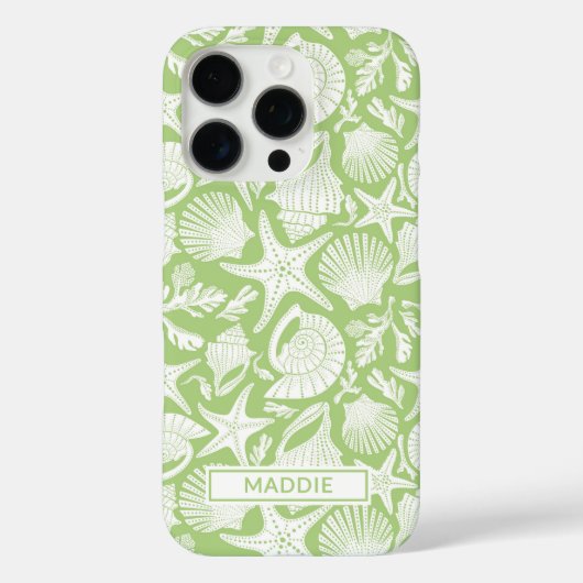 グリーンシェルのパーソナライズデザイン Case-Mate iPhoneケース (裏面)