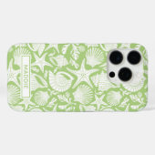 グリーンシェルのパーソナライズデザイン Case-Mate iPhoneケース (裏面 (横))