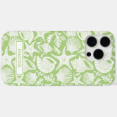 グリーンシェルのパーソナライズデザイン Case-Mate iPhoneケース (裏面 (横))