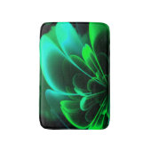 グリーンシェードスタイルフラワーハーフコロラ バスマット (正面縦)