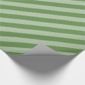 グリーンシェードフェスティバルクラシック ストライプの ラッピングペーパー (角)