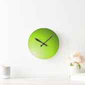 グリーンシェードライム ラウンド壁時計 (ホーム)