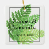 グリーンシダの森林植物学 セラミックオーナメント (正面)