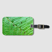 グリーンシダの葉 ラゲッジタグ (正面横)