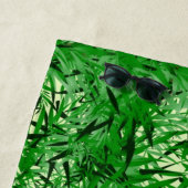 グリーンシダビーチタオル ビーチタオル (インサイチュ)