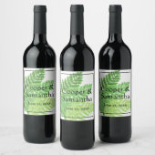 グリーンシダ |植物学 ワインラベル (ボトル)