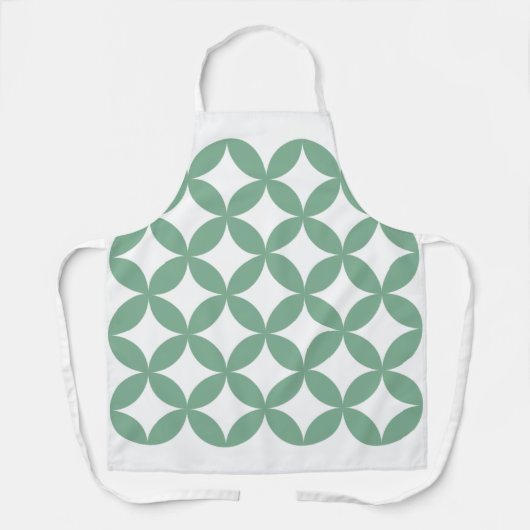 グリーンシッポエプロン – キッ日本のチン エプロン (正面)