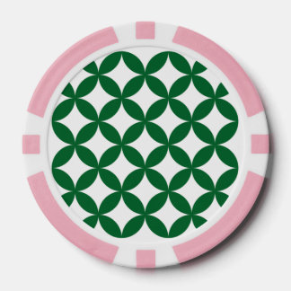 グリーンシッポトランプのポーカーチップ ポーカーチップ