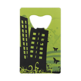 グリーンシティクレジットカードボトルオープナー クレジットカード栓抜き