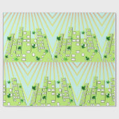 グリーンシティ ラッピングペーパー (フラット)