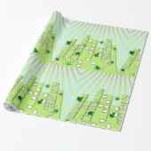 グリーンシティ ラッピングペーパー (アンロールド)