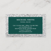 グリーンシフェイクルバーグリッタータジマハルトラベルエージェント 名刺 (裏面)