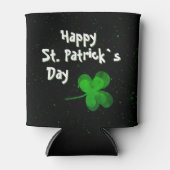 グリーンシャムロックアイリッシュハッピーセントパトリックの日 缶クーラー (正面)
