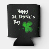 グリーンシャムロックアイリッシュハッピーセントパトリックの日 缶クーラー (裏面)