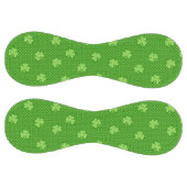 グリーンシャムロッククローバーパターンSaint patricks day ソフトボール (パネル)