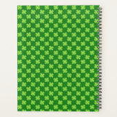 グリーンシャムロックグリッター プランナー手帳 (裏面)