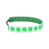 グリーンシャムロックサンパティスアイリッシュノンヘッドバスリップまたは滑ることンド アスレチックヘッドバンド (左)