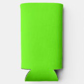 グリーンシャムロックサンパトリックの日 スリム缶クーラー (裏面)