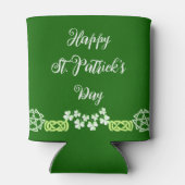 グリーンシャムロックスハッピーSt patricks dayパーティーラッキー 缶クーラー (裏面)