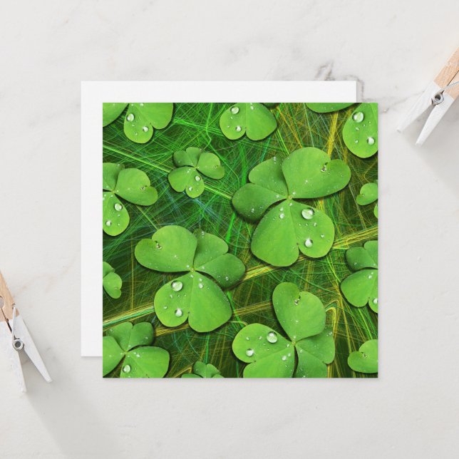 グリーンシャムロックセントパトリックのiPhone 5ケースメイト (正面/裏面インサイチュ)