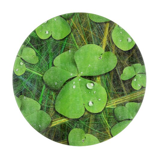 グリーンシャムロックセントパトリックのiPhone 5ケースメイト カッティングボード (正面)