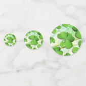 グリーンシャムロックセントパトリックのiPhone 5ケースメイト コンフェッティ (裏面)